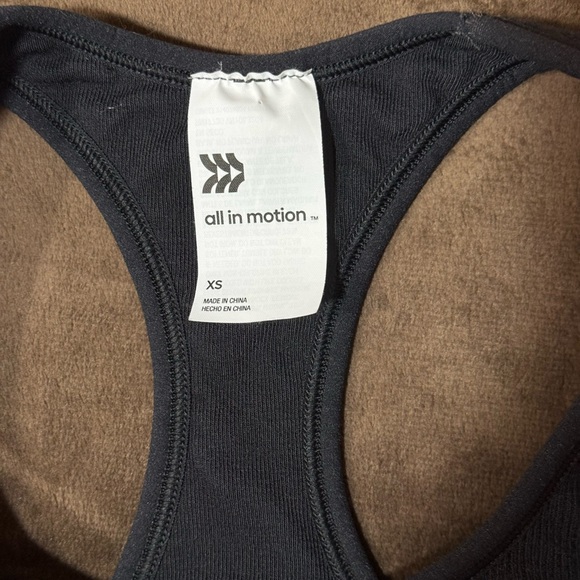 All in Motion Black Racerback Tank Size XS - Picture 7 of 7